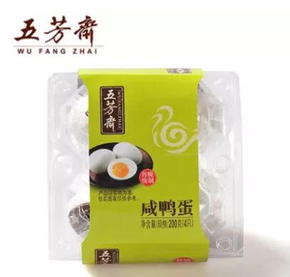 五芳斋咸鸭蛋 4只装咸鸭蛋