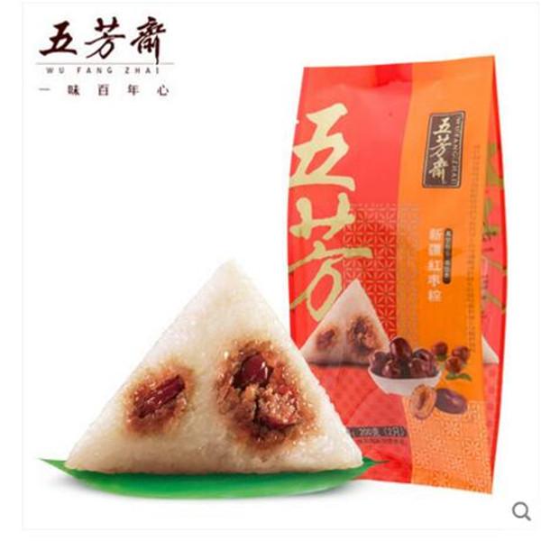 五芳斋粽子新疆红枣粽香甜蜜枣粽200g