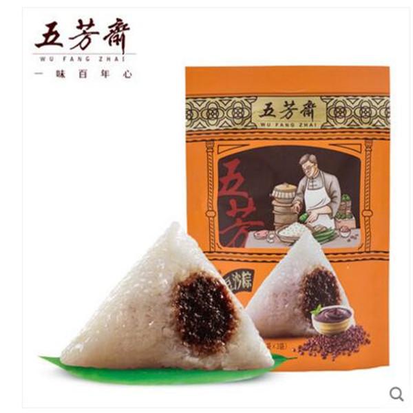真空600克润香豆沙粽